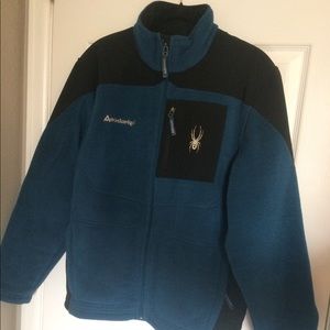Men’s Large Spyder Fleece Jacket